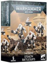 WARHAMMER 40K TAU EMPIRE XV25 STEALTH BATTLESUITS