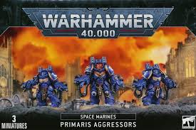 WARHAMMER 40K SPACE MARINES PRIMARIS AGGRESSORS