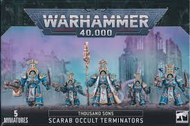 WARHAMMER 40K THOUSAND SONS SCARAB OCCULT TERMINATORS