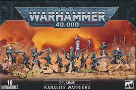 WARHAMMER 40K DRUKHARI KABALITE WARRIORS