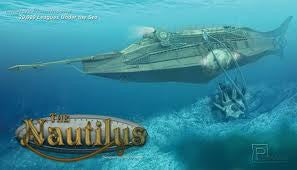 1:144 THE NAUTILUS FROM 20,000 LEAGUES UNDER THE SEA