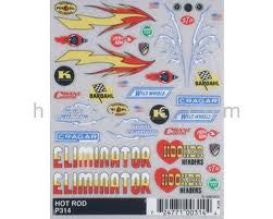 HOT ROD DECAL