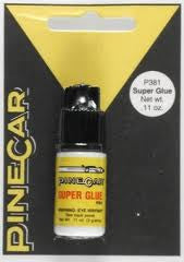 PINECAR SUPER GLUE .11 OZ