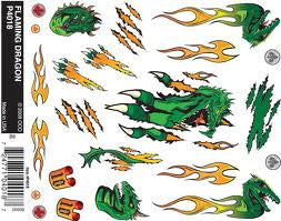 FLAMING DRAGON DRY TRANSFER