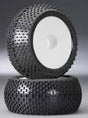BOW-TIE MOUNTED ON WHITE DISH WHEEL 17MM 1/2" OFFSET