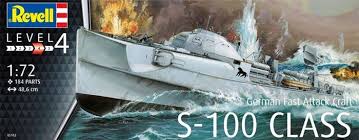 1:72 S-100 CLASS GERMAN FAST ATTACK CRAFT