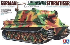 1:35 GERMAN 38CM ASSAULT MORTAR STURMTIGER