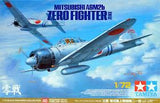 1:72 MITSUBISHI A6M2B ZERO FIGHTER