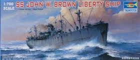 1:700 SS JOHN W. BROWN LIBERTY SHIP