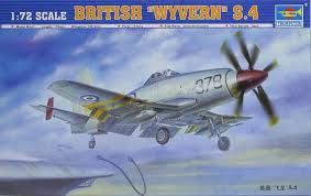 1:72 BRITISH "WYVERN" S.4 W/OPTIONS (OPEN BOX)