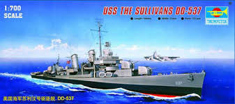 1:700 USS THE SULLIVANS DD-537