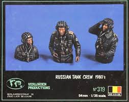 1:35 RUSSIAN TANK CREW 1980'S