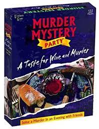 MURDER MYSTERY - A TASTE FOR WINE AND MURDER