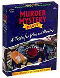 MURDER MYSTERY - A TASTE FOR WINE AND MURDER