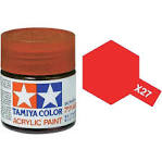 ACRYLIC: CLEAR RED (23ML)