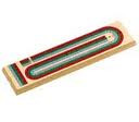 3-TRACK COLORED CRIBBAGE BOARD