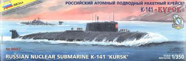 1:350 K-141 KURSK RUSSIAN NUCLEAR SUB