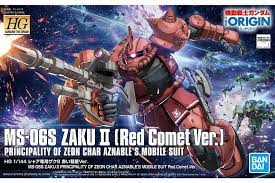 1:144 MS-06S ZAKU II (RED COMET VER) (HG)