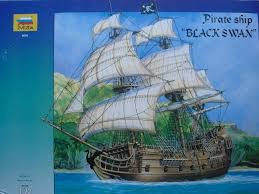 1:72 "BLACK SWAN" PIRATE SHIP W/FIGURES