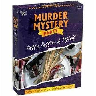 MURDER MYSTERY - PASTA, PASSION & PISTOLS