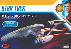 1:1000 STAR TREK: U.S.S. ENTERPRISE NCC-1701 REFIT (SNAPIT)