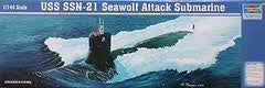 1:144USS SSN-21 SEAWOLF SUBMARINE