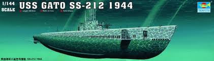 1:144USS GATO SS-212 SUB 1944