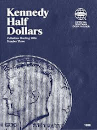 FOLDER KENNEDY HALF DOLLAR #3 2004+